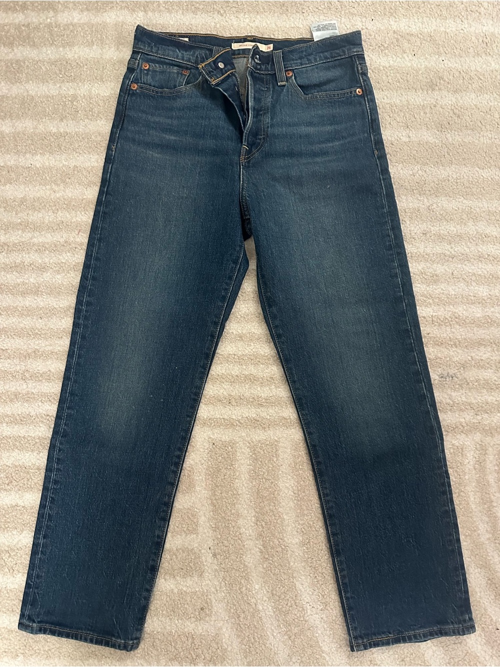 Levi Jeans Wedgie Straight - Size 26
